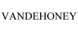 VANDEHONEY trademark