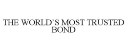 THE WORLD'S MOST TRUSTED BOND trademark