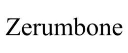 ZERUMBONE trademark
