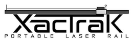 XACTRAK PORTABLE LASER RAIL trademark