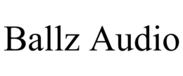 BALLZ AUDIO trademark