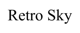 RETRO SKY trademark