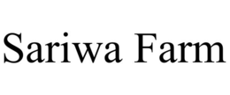 SARIWA FARM trademark