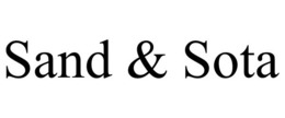 SAND & SOTA trademark