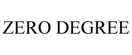 ZERO DEGREE trademark