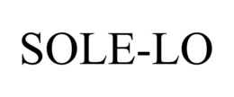 SOLE-LO trademark