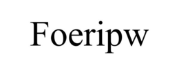 FOERIPW trademark