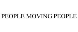 PEOPLE MOVING PEOPLE trademark