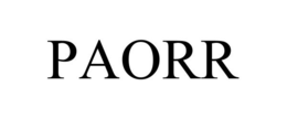 PAORR trademark