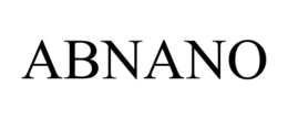 ABNANO trademark