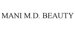 MANI M.D. BEAUTY trademark