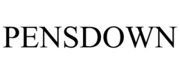 PENSDOWN trademark