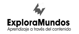 EXPLORAMUNDOS APRENDIZAJE A TRAVES DEL CONTENIDO trademark