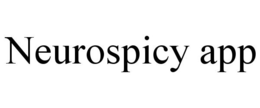 NEUROSPICY APP trademark