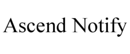ASCEND NOTIFY trademark