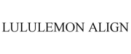LULULEMON ALIGN trademark