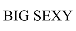 BIG SEXY trademark