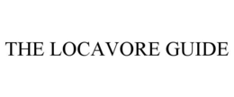 THE LOCAVORE GUIDE trademark