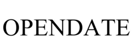 OPENDATE trademark