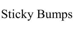 STICKY BUMPS trademark