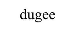 DUGEE trademark