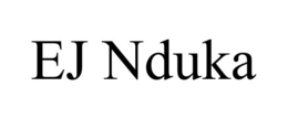 EJ NDUKA trademark