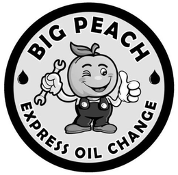 BIG PEACH EXPRESS OIL CHANGE trademark