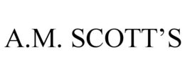 A.M. SCOTT'S trademark