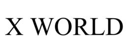 X WORLD trademark