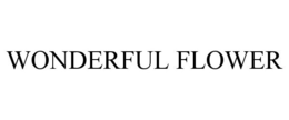 WONDERFUL FLOWER trademark