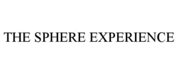 THE SPHERE EXPERIENCE trademark