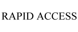 RAPID ACCESS trademark