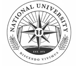 NATIONAL UNIVERSITY NU DISCENDO VIVIMUS EST. 1971 trademark