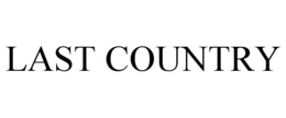 LAST COUNTRY trademark