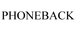 PHONEBACK trademark