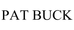 PAT BUCK trademark
