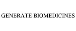 GENERATE BIOMEDICINES trademark