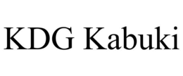 KDG KABUKI trademark