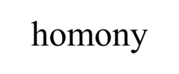 HOMONY trademark