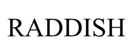 RADDISH trademark