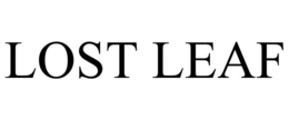 LOST LEAF trademark
