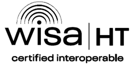 WISA HT CERTIFIED INTEROPERABLE trademark