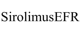 SIROLIMUSEFR trademark