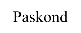 PASKOND trademark