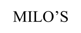 MILO'S trademark
