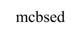 MCBSED trademark
