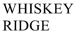 WHISKEY RIDGE trademark