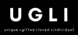 UGLI UNIQUE GIFTED LOVED INDIVIDUAL trademark