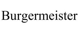 BURGERMEISTER trademark