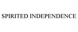 SPIRITED INDEPENDENCE trademark